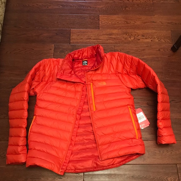 NEW North face morph jacket Tibetan orange medium - Picture 1 of 13